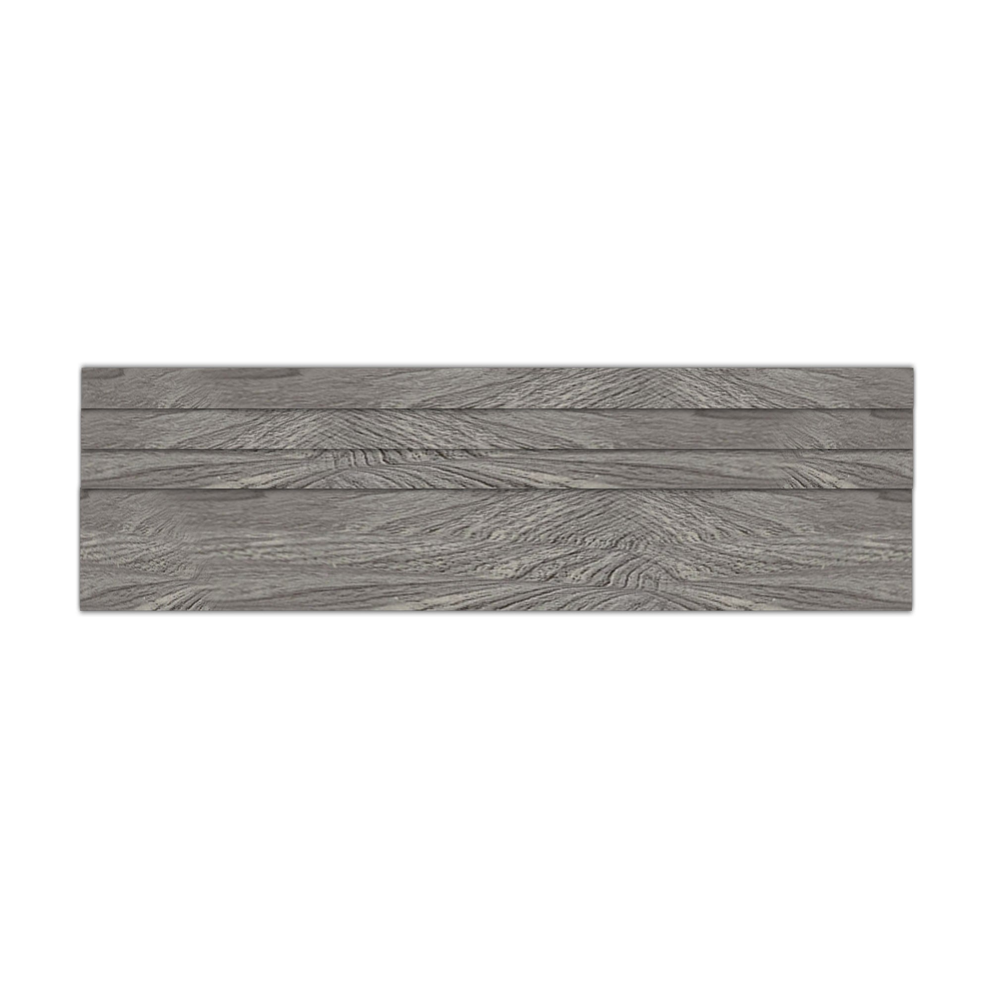 Acepunch Ash Wood Rubber Wall Self-Adhesive Textured Finish Premium Baseboard Trim - AP1376