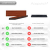 Acepunch Mahogany Rubber Wall Self-Adhesive Textured Finish Premium Baseboard Trim - AP1378