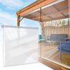 Acepunch Secured Clear PVC Roller Blinds Curtains - Waterproof, Superior Dust and Theramal Insulation - AP1452