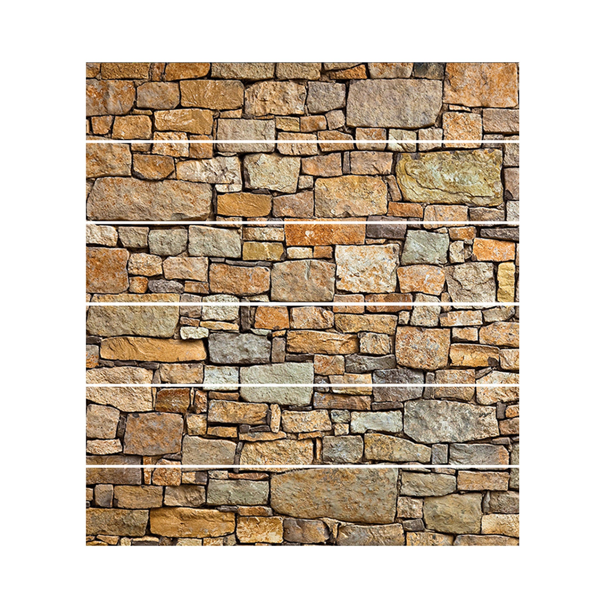 Acepunch Brick Pattern Self-Adhesive Stairscase Sticker Strips - AP1413