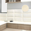 Acepunch Luxury Leather Fabric Cotton Wall Anti Collision Headboard - AP1366