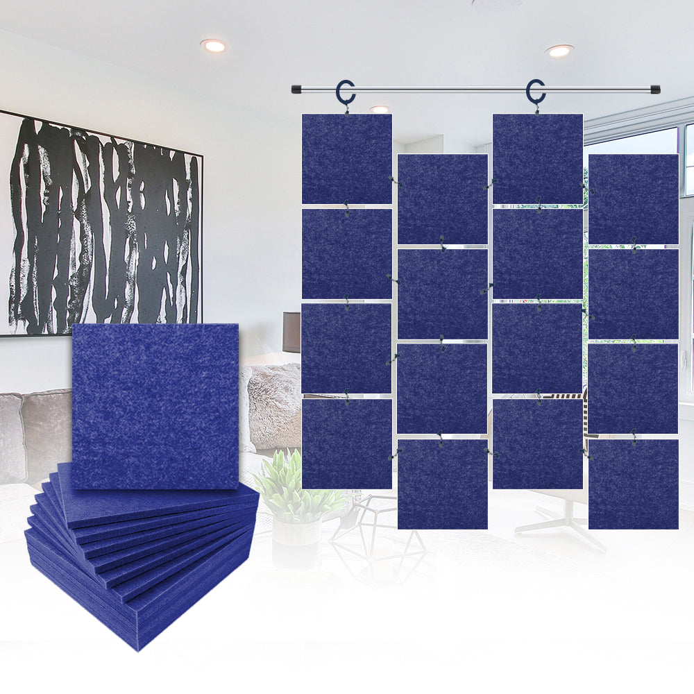 Acepunch Hanging Square Sound Absorbing Clip-On Tile - AP1241