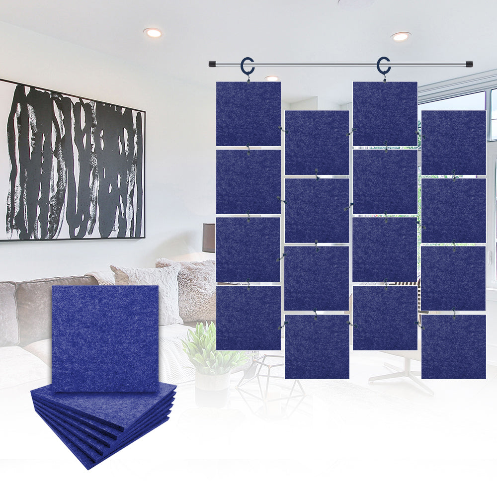 Acepunch Hanging Square Sound Absorbing Clip-On Tile - AP1241