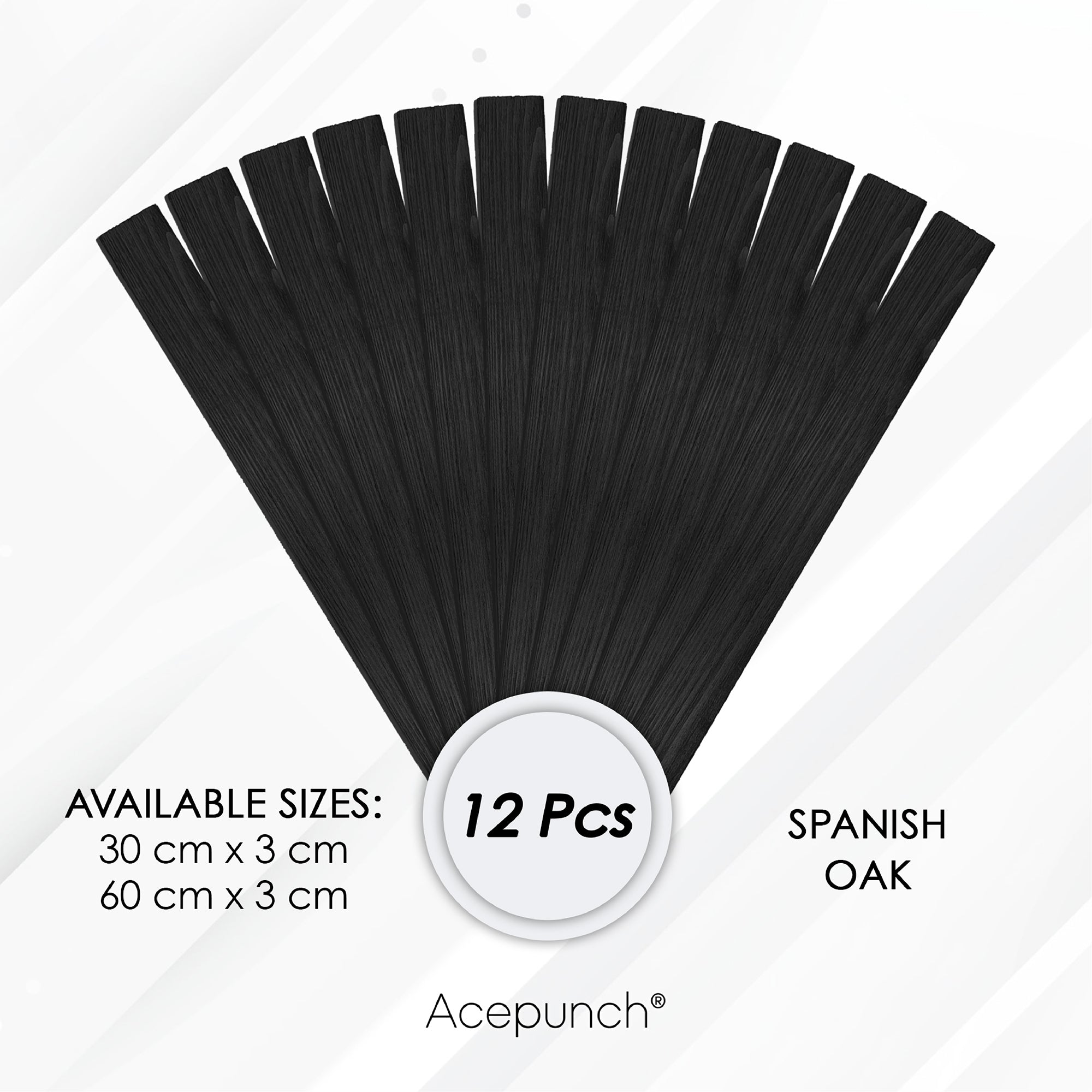 Acepunch Premium Oak Wood Wall Slates Decor AP1305