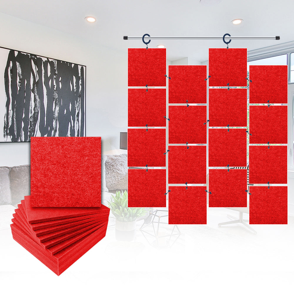 Acepunch Hanging Square Sound Absorbing Clip-On Tile - AP1241