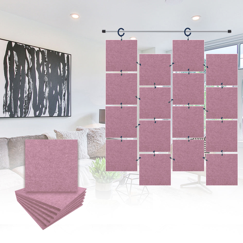 Acepunch Hanging Square Sound Absorbing Clip-On Tile - AP1241