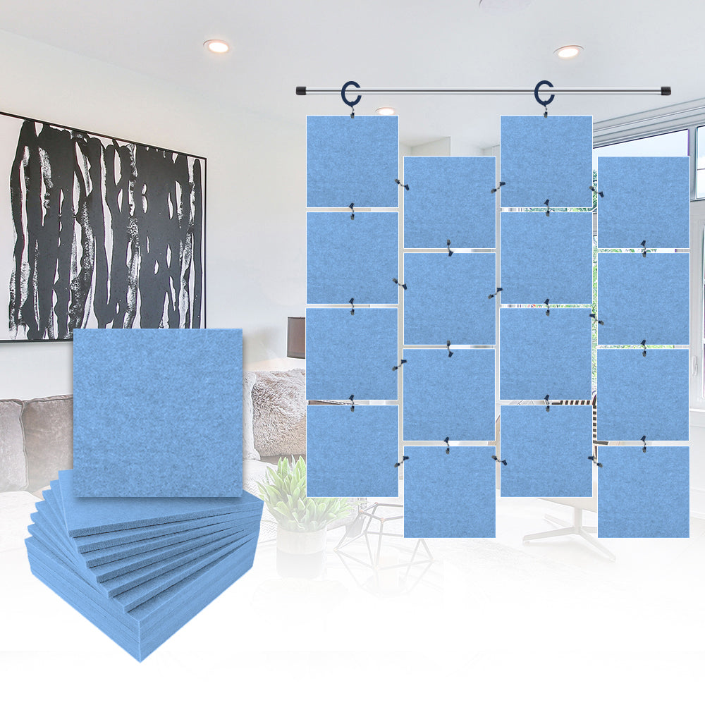 Acepunch Hanging Square Sound Absorbing Clip-On Tile - AP1241
