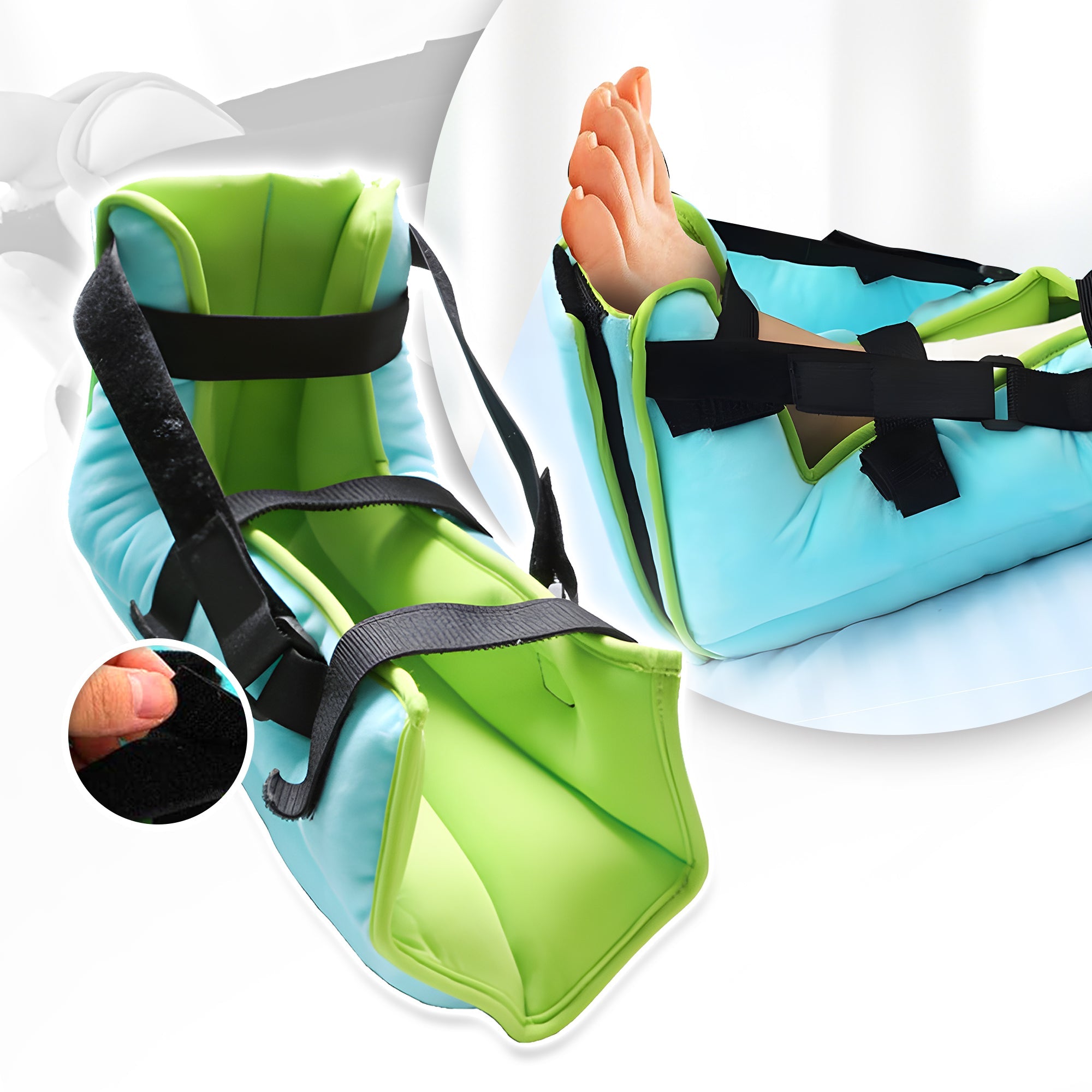 Heel Protector Cushion with Zero-Pressure Support | Pressure Relieving Pillow - MO30014