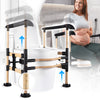 Adjustable Wood Design Secure Toilet Safety Rail for Enhanced Mobility - MO30003