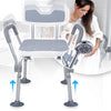 Comfortable, Safe, and Adjustable Anti-Slip Ergonomic Shower Chair with Shower Head Holder - MO30006