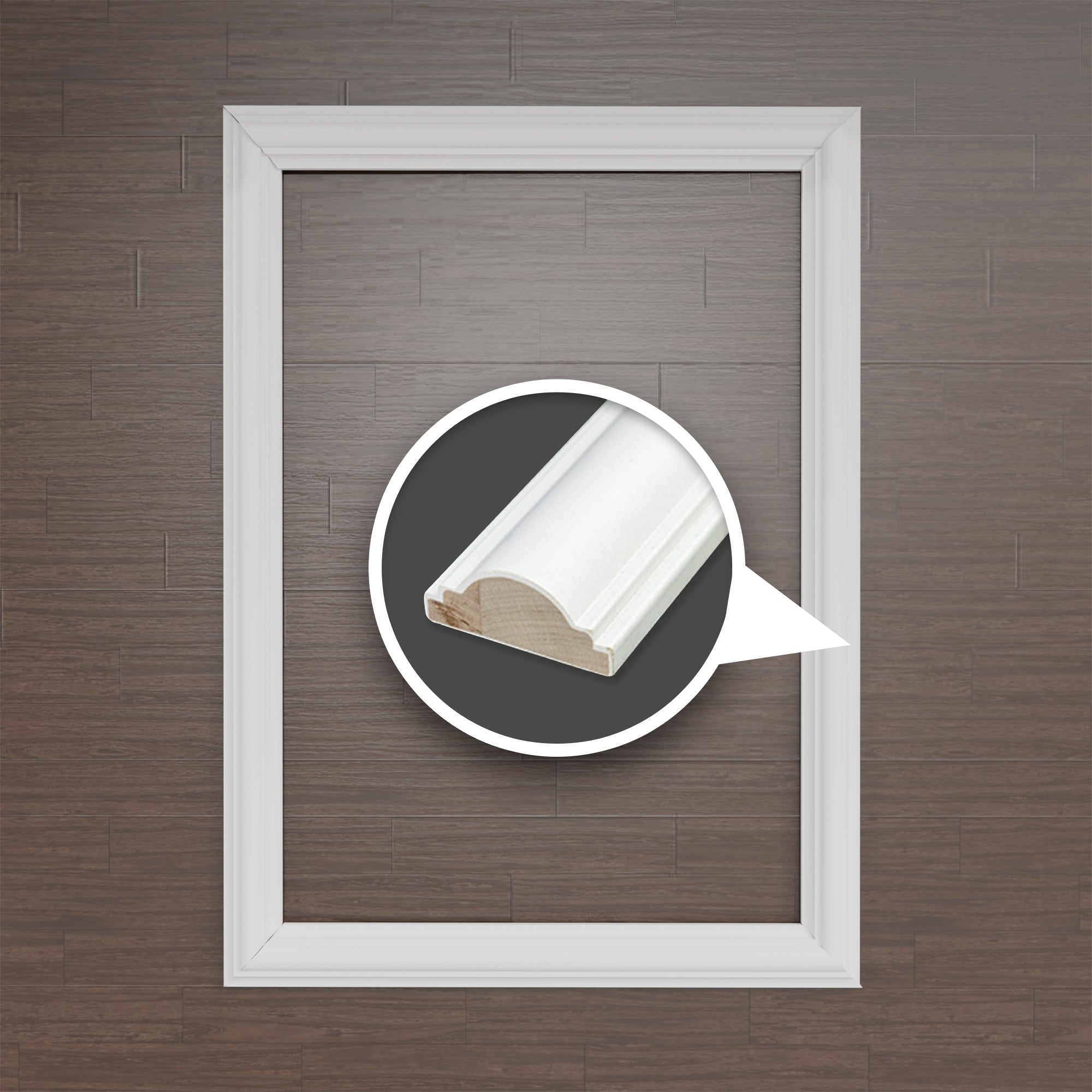 Acepunch Elegance Wooden Wainscoting Panel Moulding AP1371
