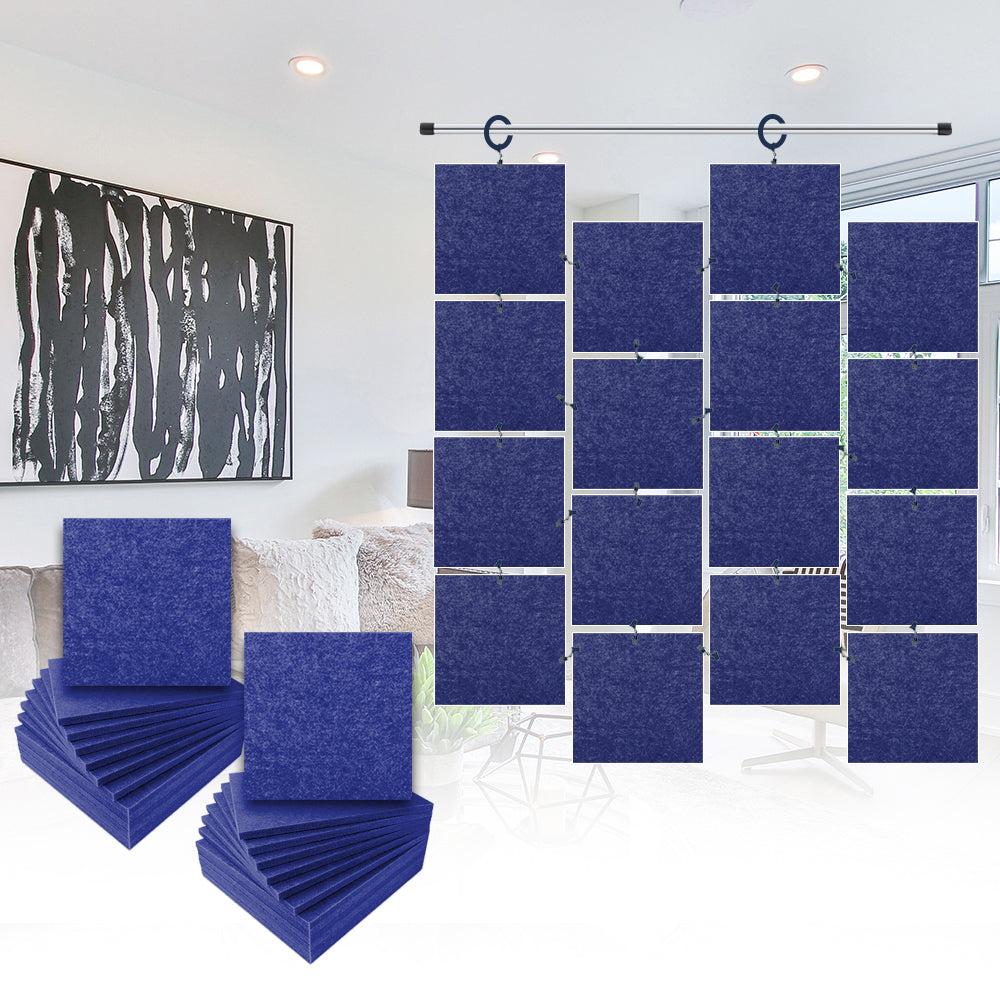 Acepunch Hanging Square Sound Absorbing Clip-On Tile - AP1241