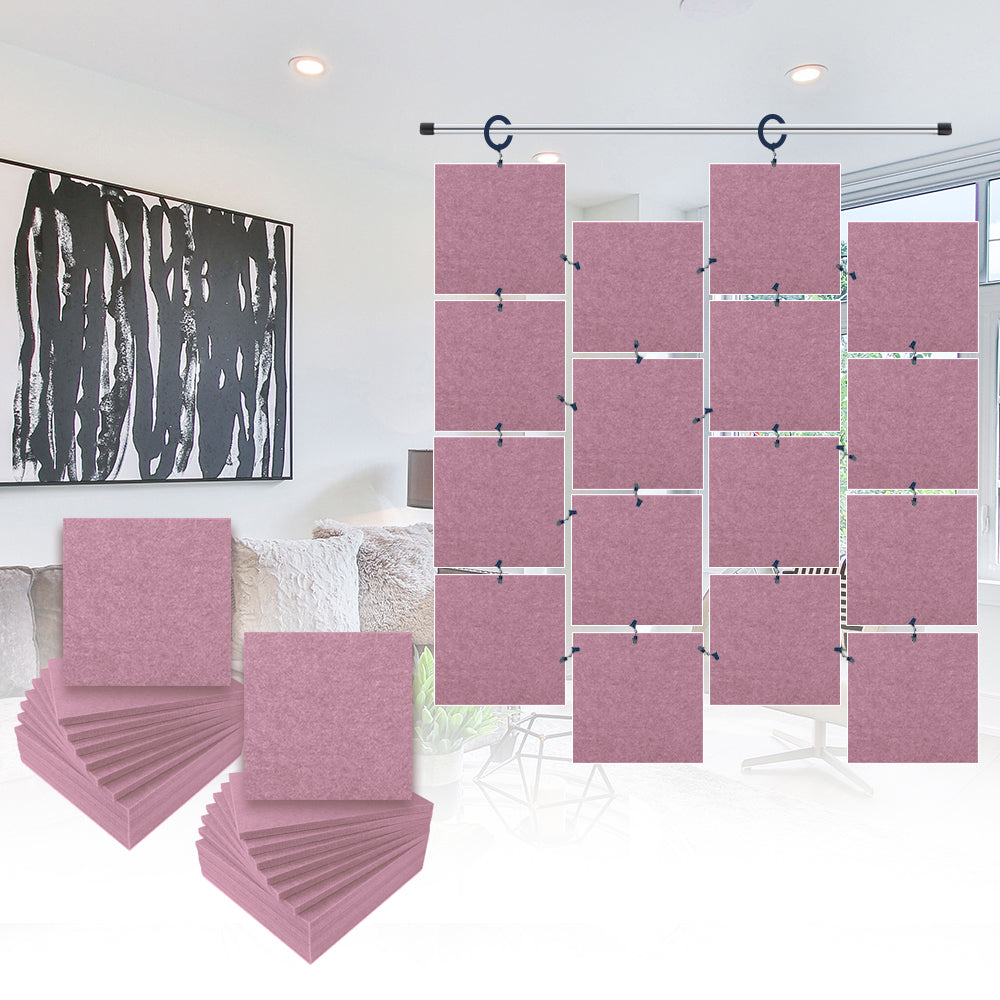 Acepunch Hanging Square Sound Absorbing Clip-On Tile - AP1241
