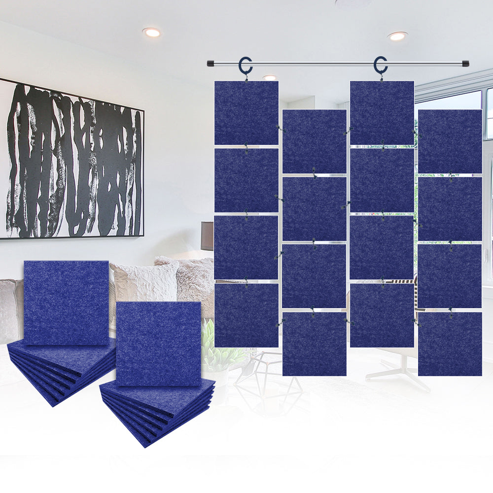 Acepunch Hanging Square Sound Absorbing Clip-On Tile - AP1241
