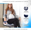 Adjustable 3D Ergonomic Memory Foam Cushion for Ultimate Comfort - MO30007
