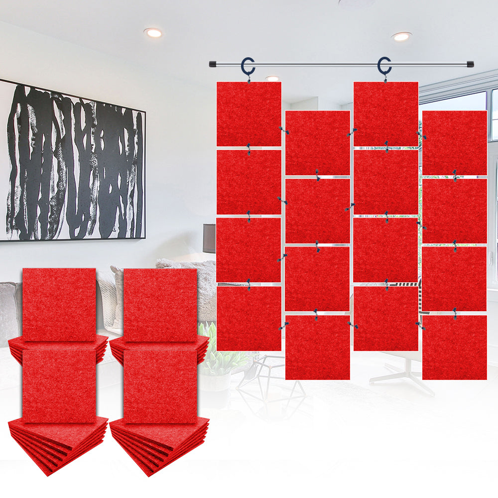 Acepunch Hanging Square Sound Absorbing Clip-On Tile - AP1241