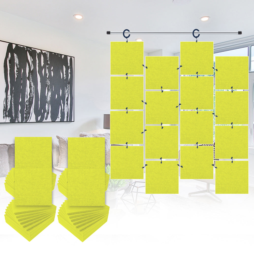 Acepunch Hanging Square Sound Absorbing Clip-On Tile - AP1241