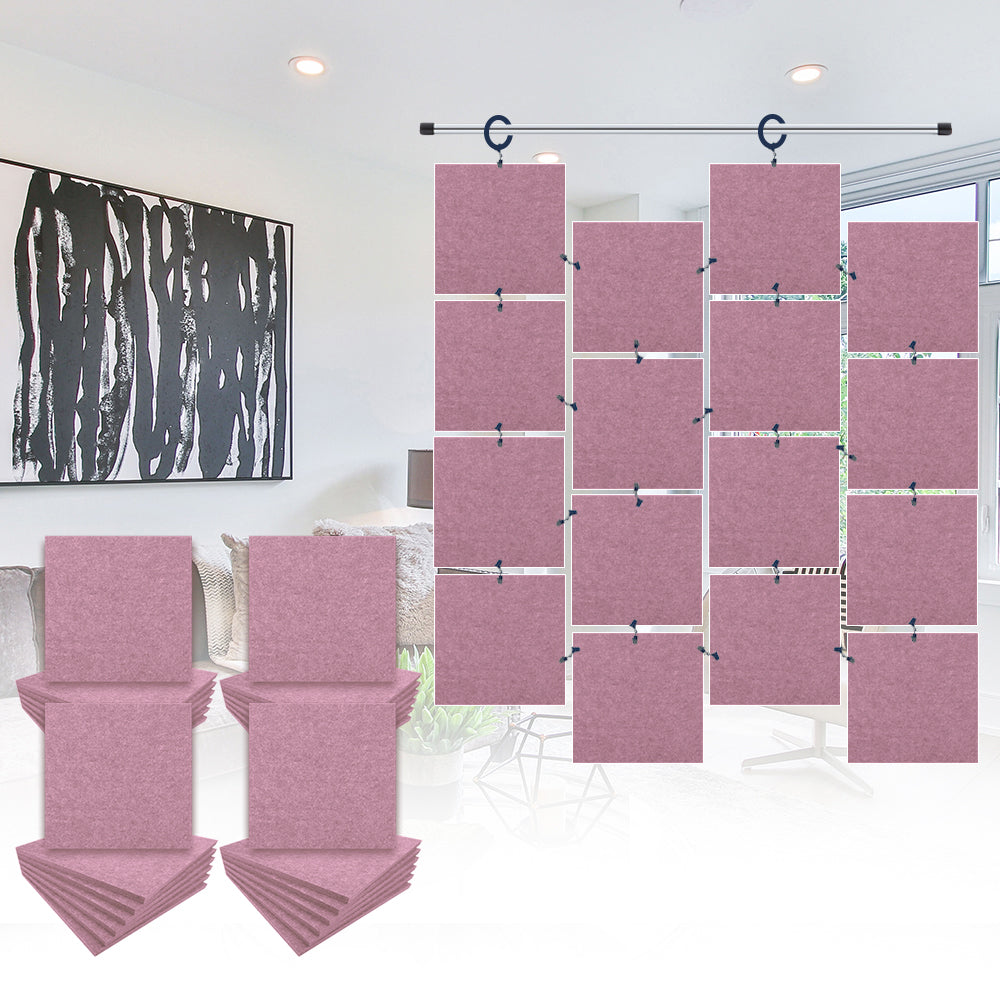 Acepunch Hanging Square Sound Absorbing Clip-On Tile - AP1241