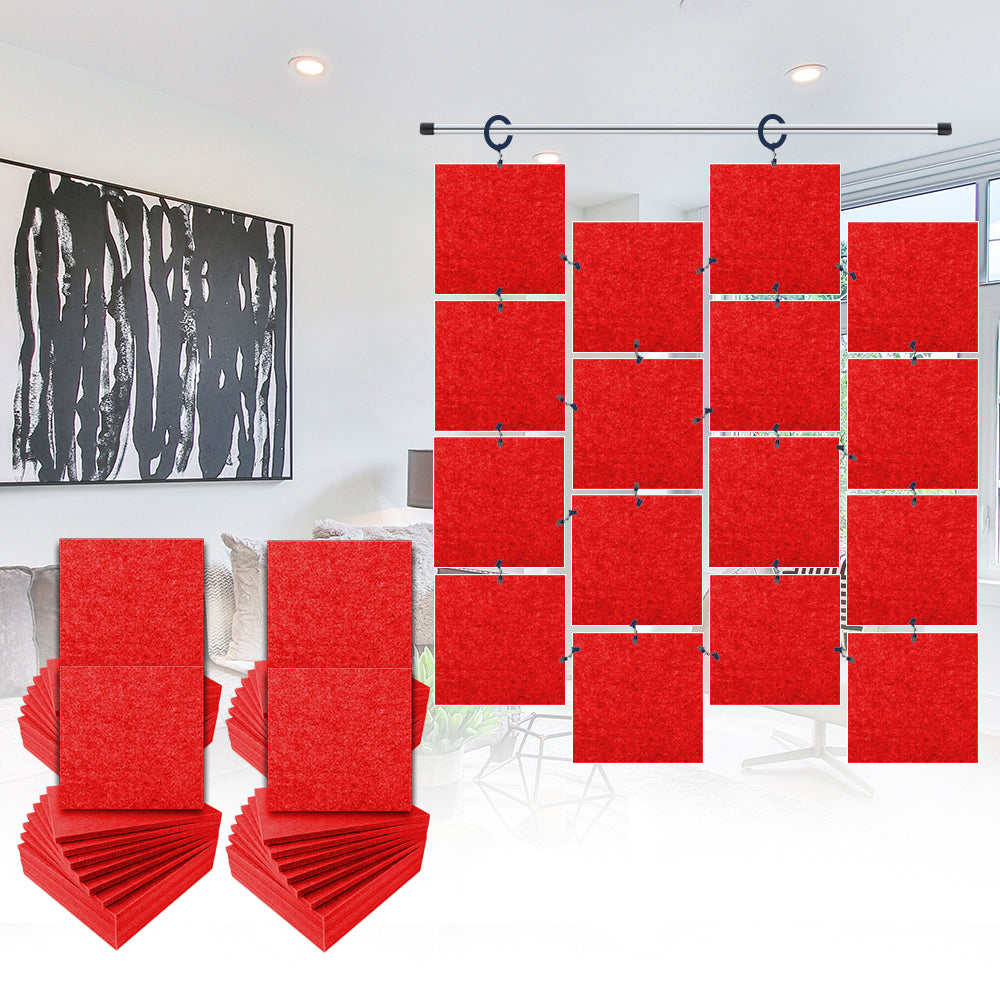 Acepunch Hanging Square Sound Absorbing Clip-On Tile - AP1241