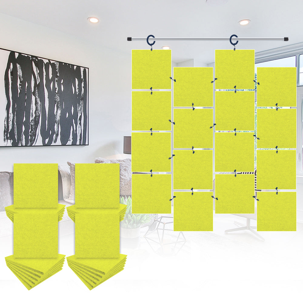 Acepunch Hanging Square Sound Absorbing Clip-On Tile - AP1241