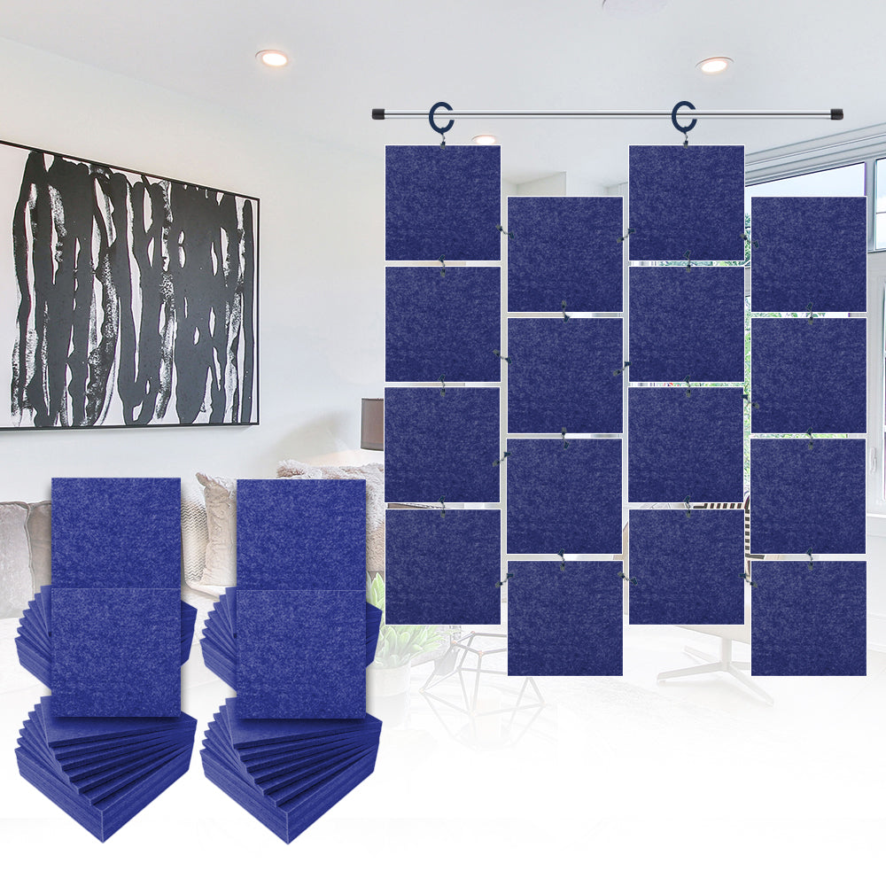 Acepunch Hanging Square Sound Absorbing Clip-On Tile - AP1241