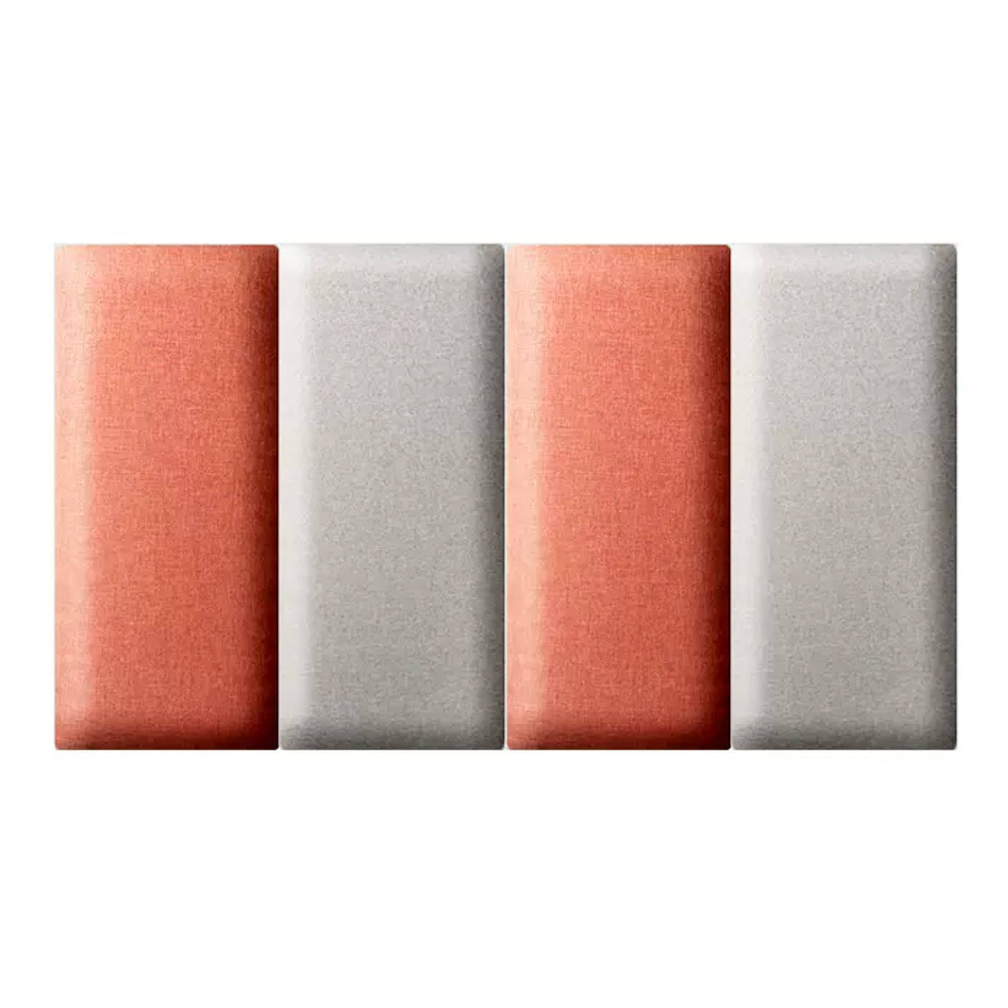 Acepunch Color Combination Luxury Leather Fabric Cotton Wall Anti Collision Headboard - AP1367
