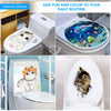 Playful High-Quality Print Toilet Lid Decoration Sticker - MO30017