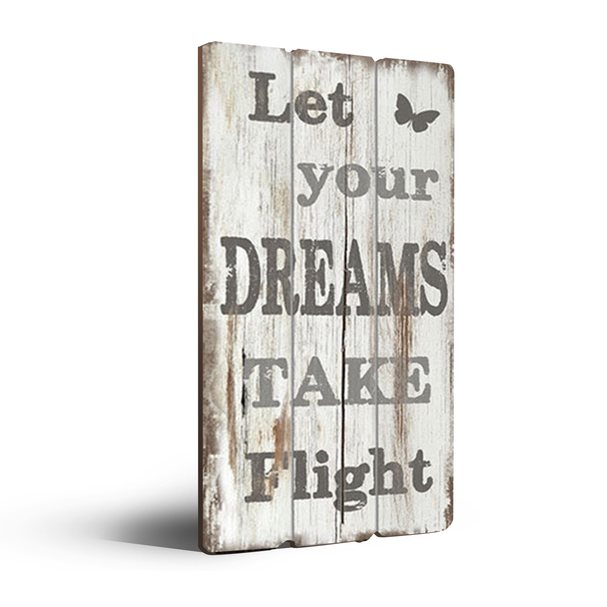 Acepunch Retro Hanging Wood Board Wall Art Decor Motivational Design - AP1386