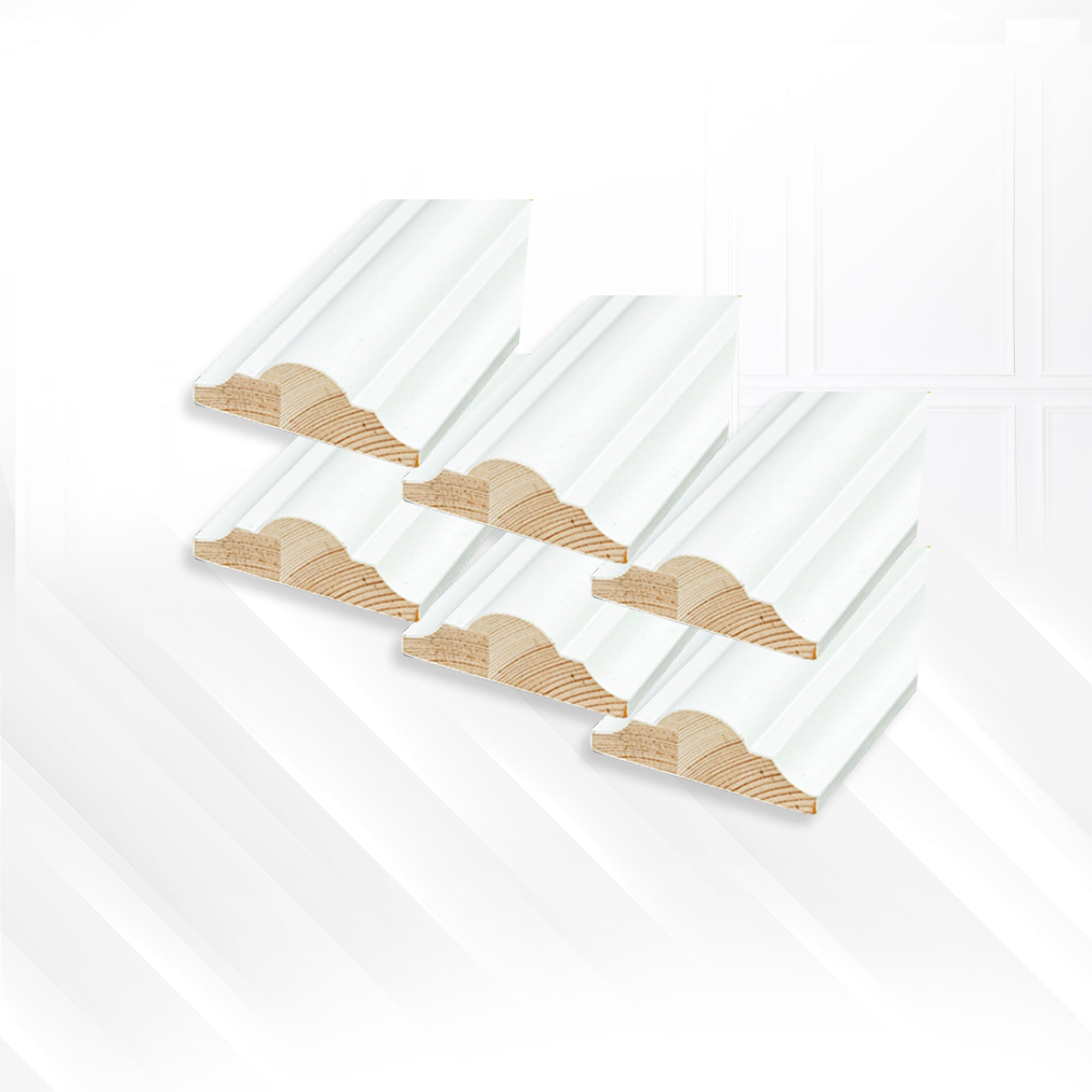 Acepunch Elegance Wooden Wainscoting Panel Moulding AP1371
