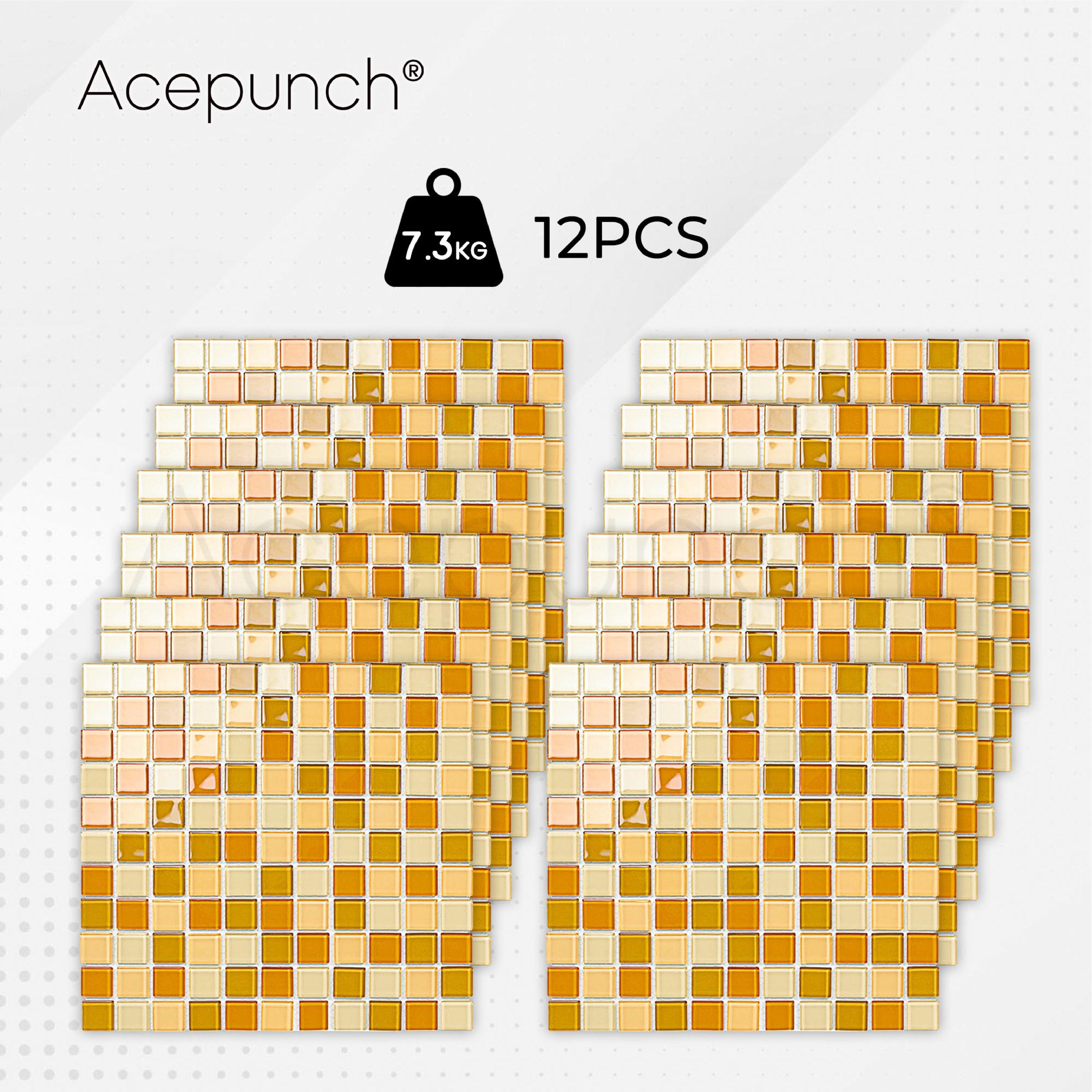 Acepunch Crystal Glass Mosaic