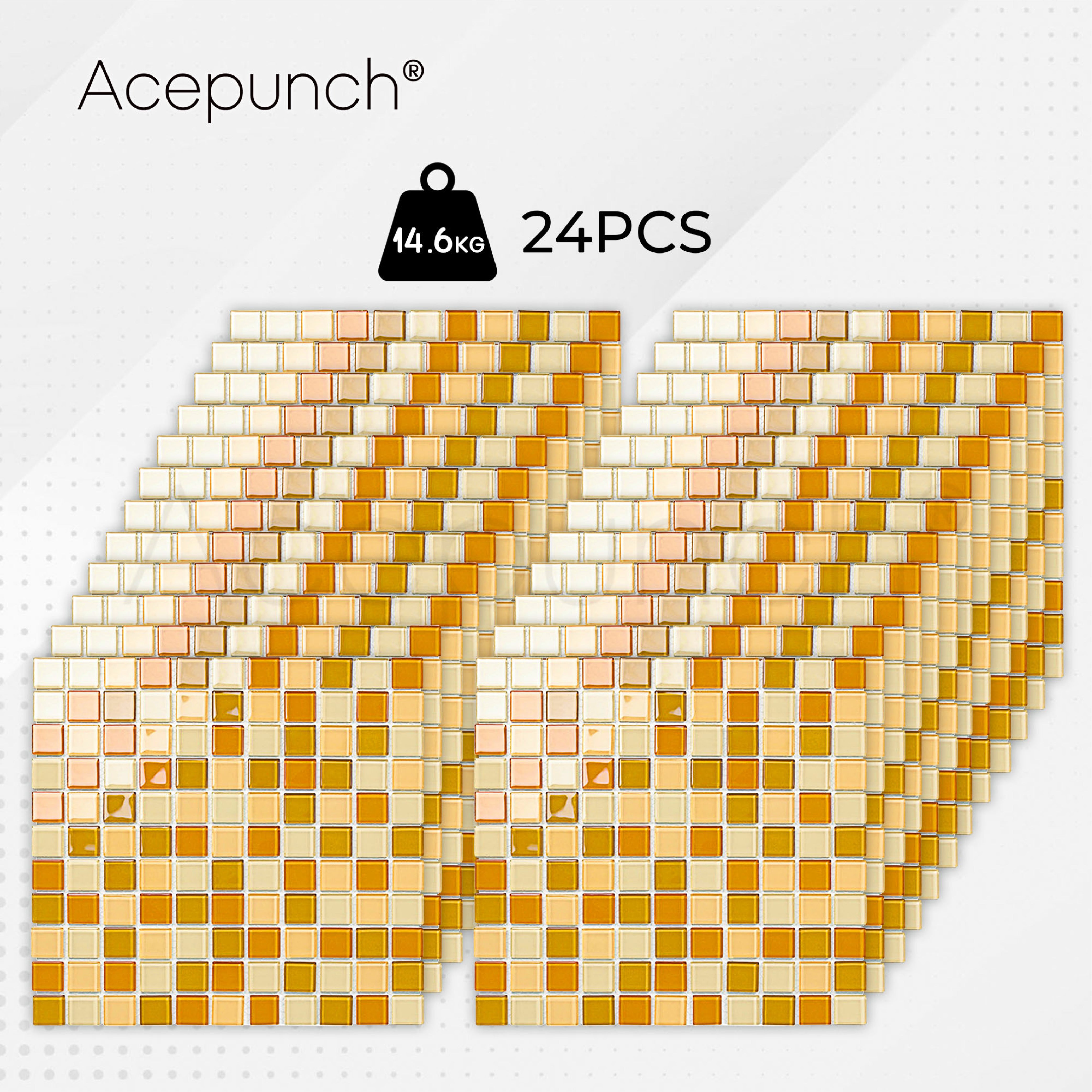 Acepunch Crystal Glass Mosaic