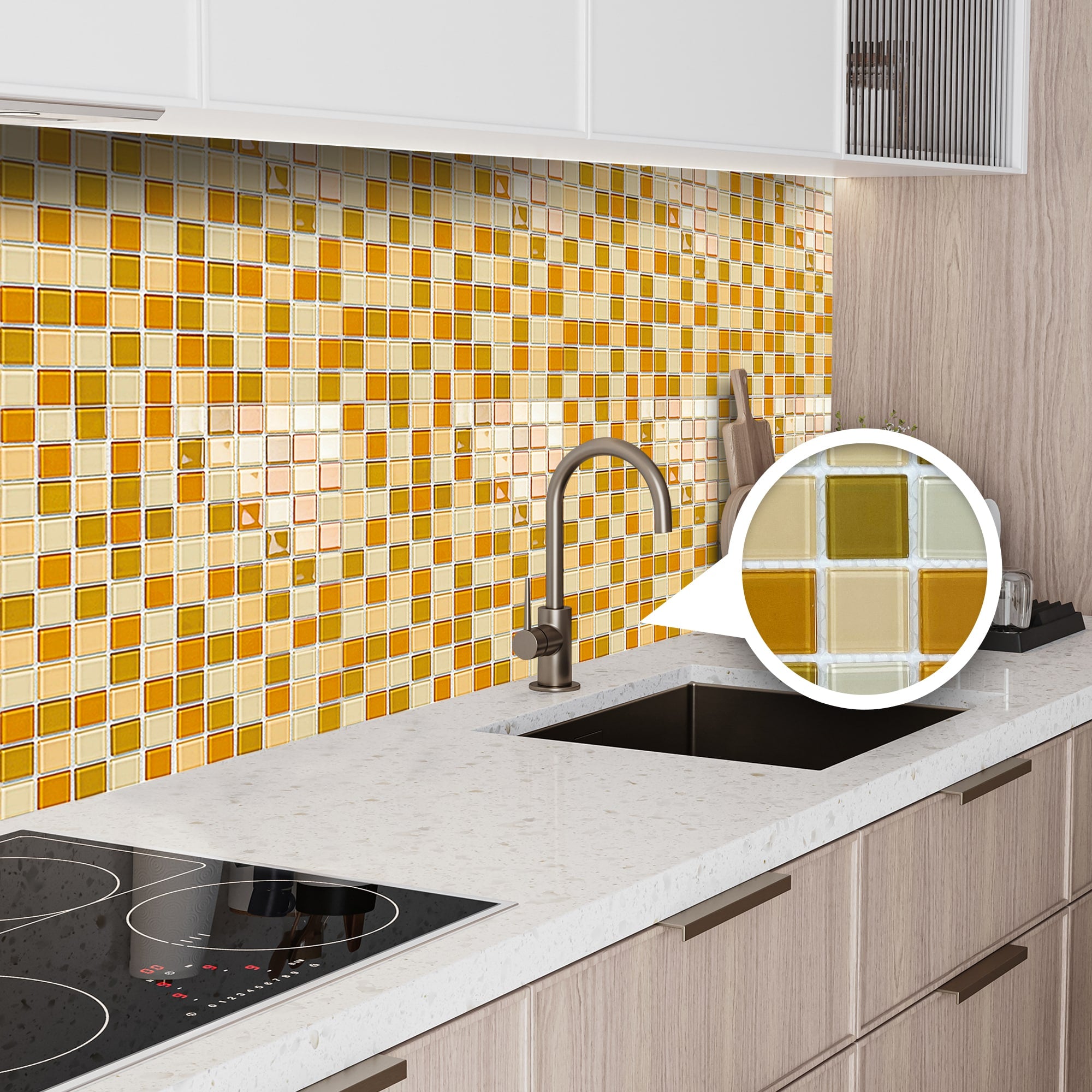 Acepunch Crystal Glass Mosaic