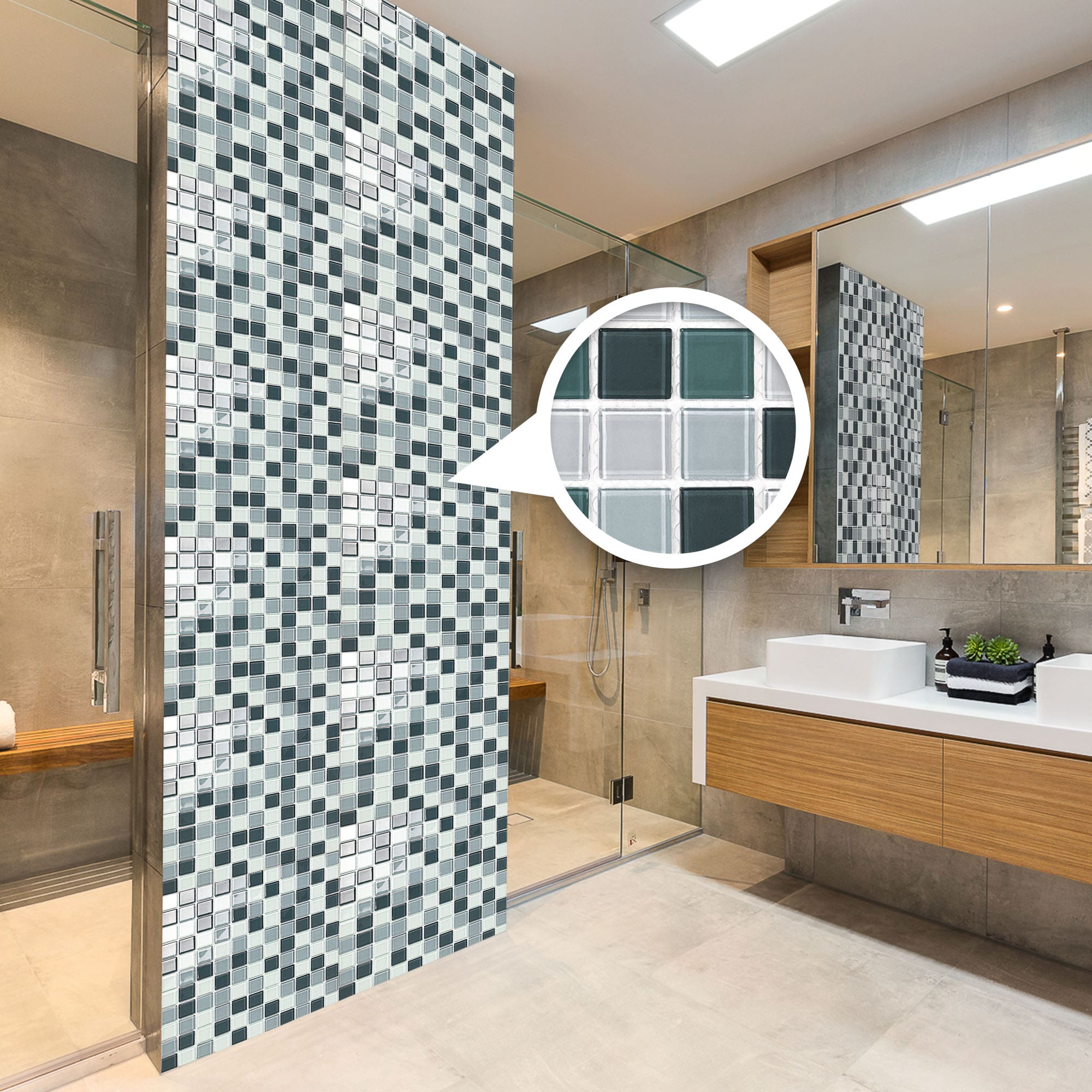 Acepunch Crystal Glass Mosaic