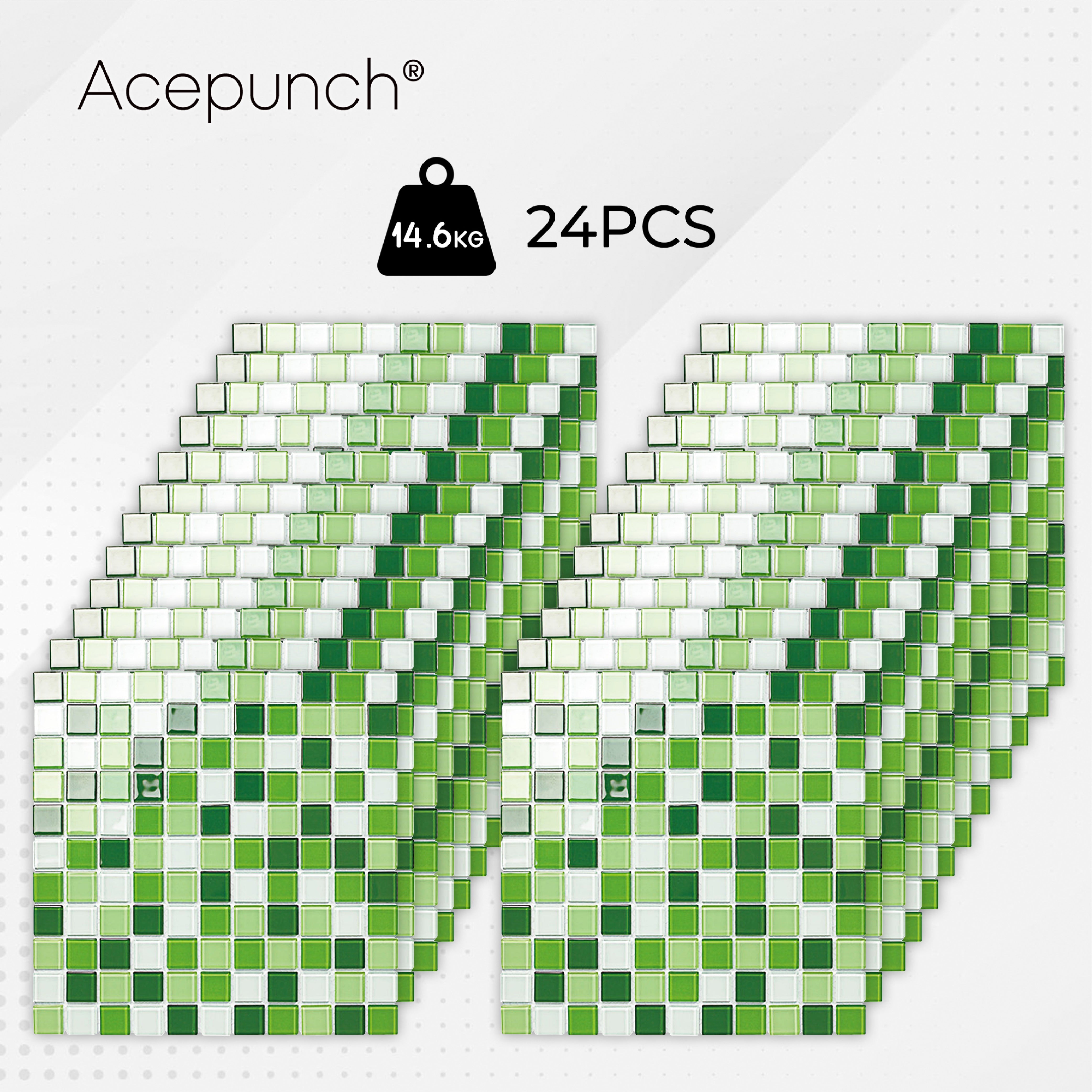Acepunch Crystal Glass Mosaic