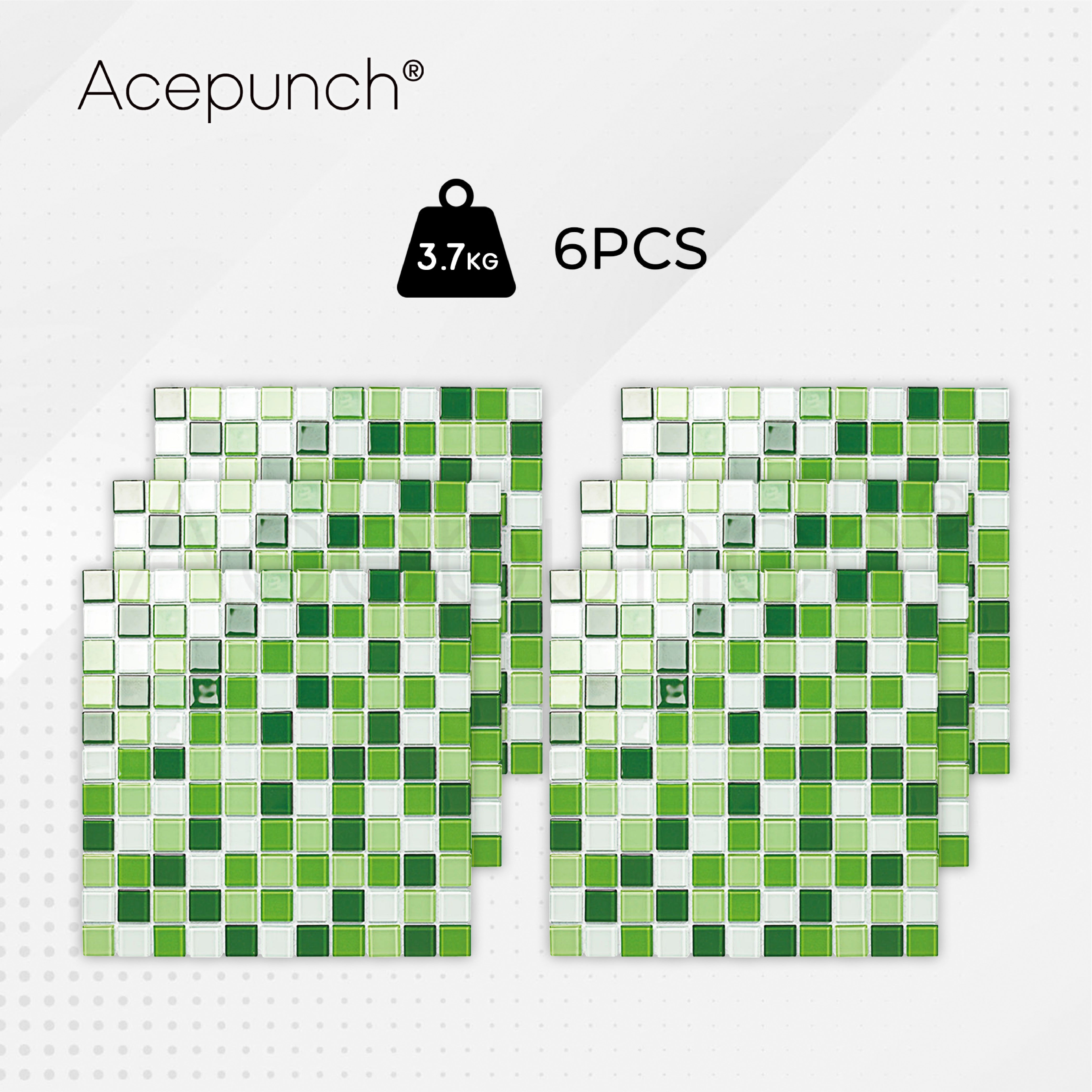 Acepunch Crystal Glass Mosaic