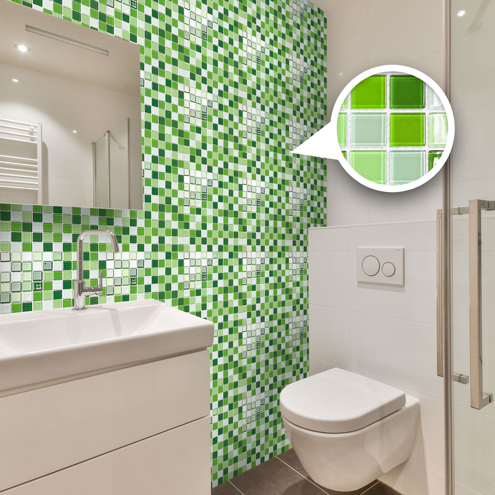 Acepunch Crystal Glass Mosaic