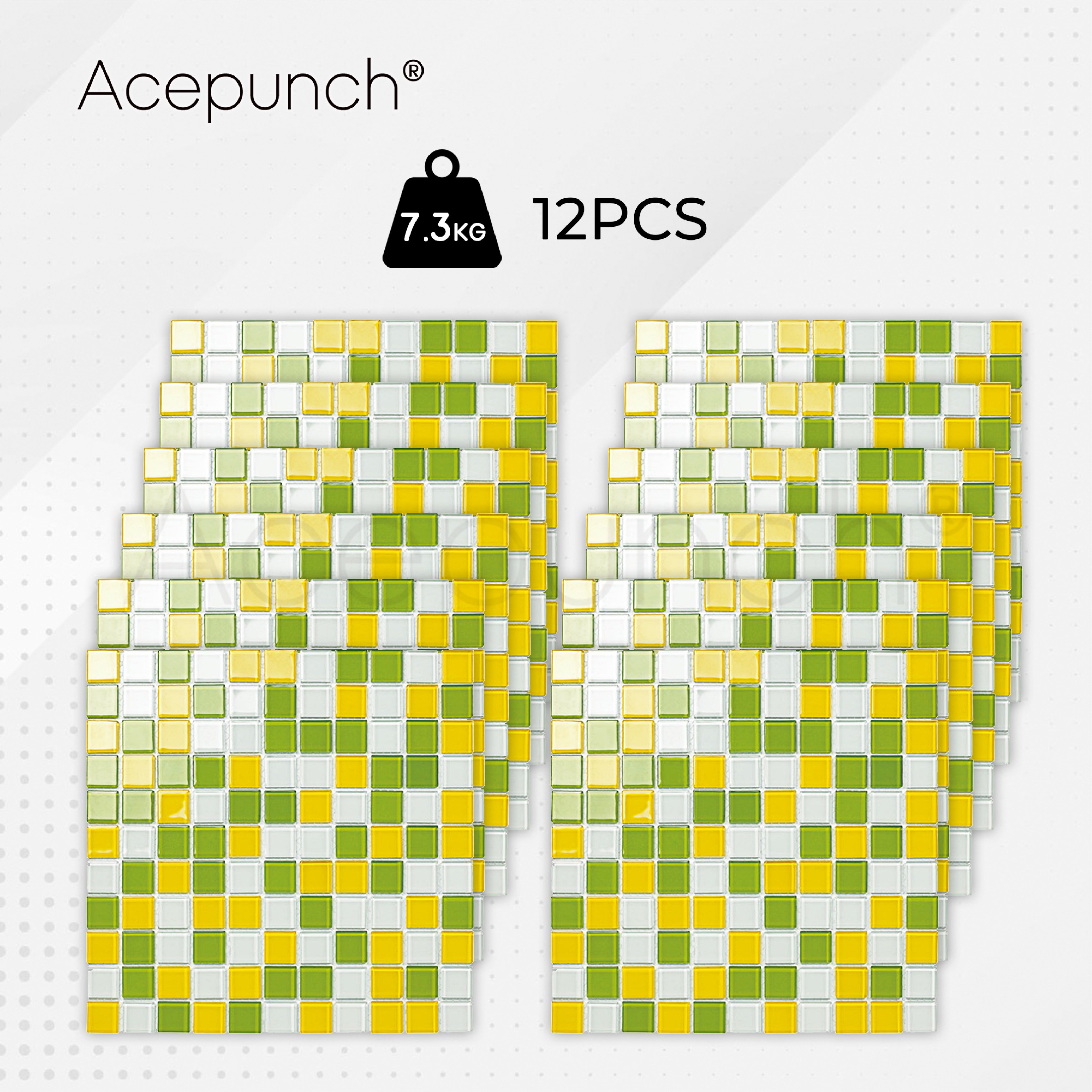 Acepunch Crystal Glass Mosaic