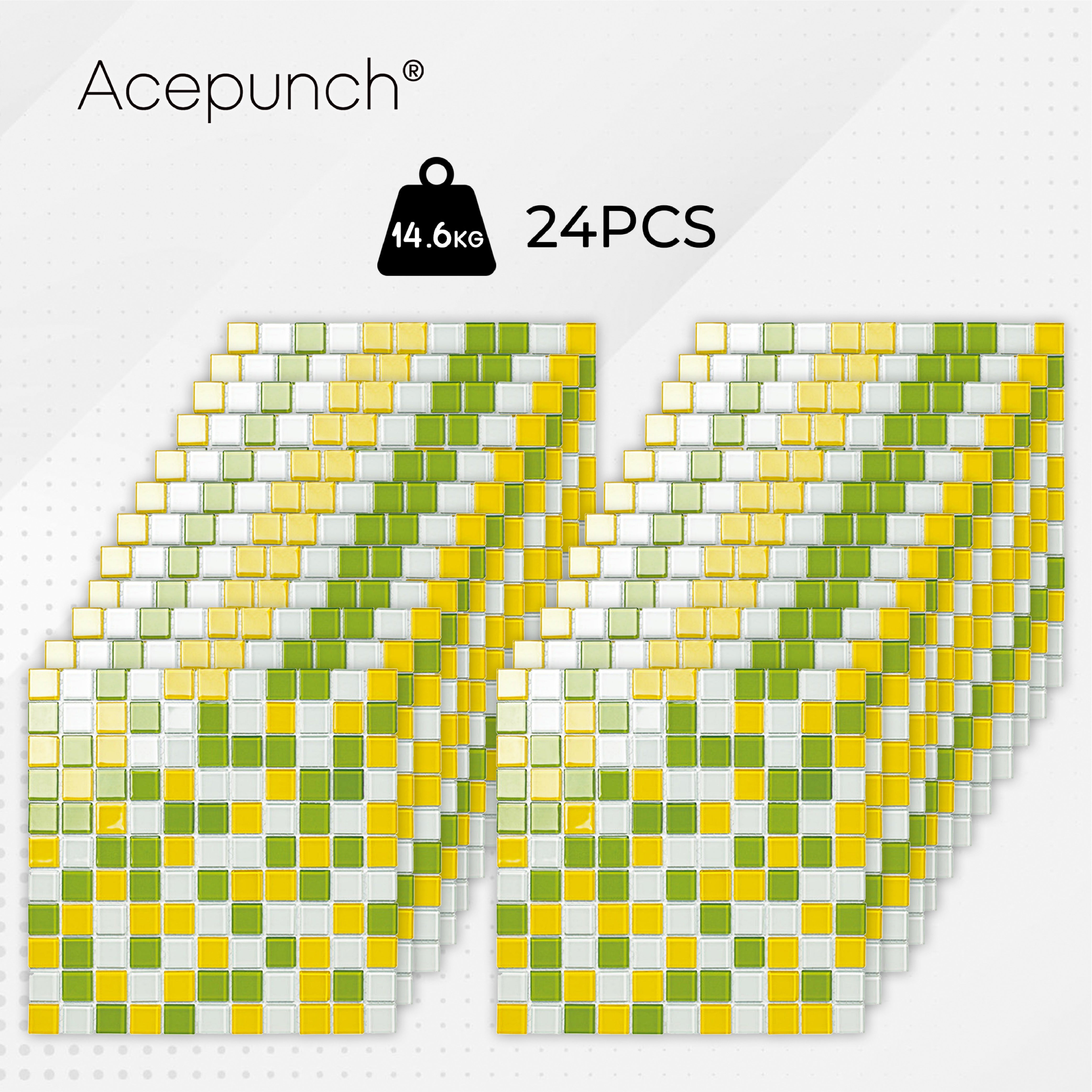 Acepunch Crystal Glass Mosaic