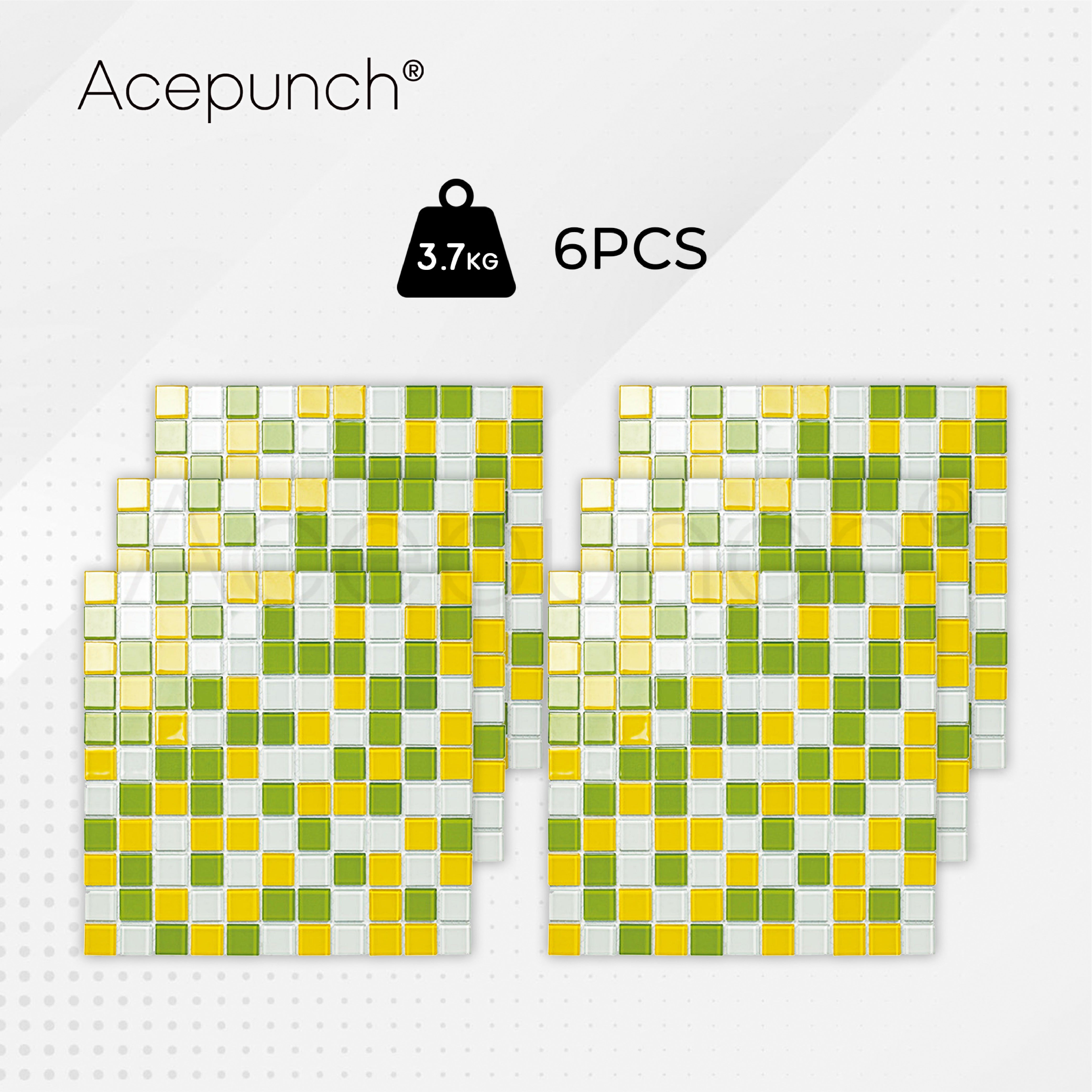 Acepunch Crystal Glass Mosaic