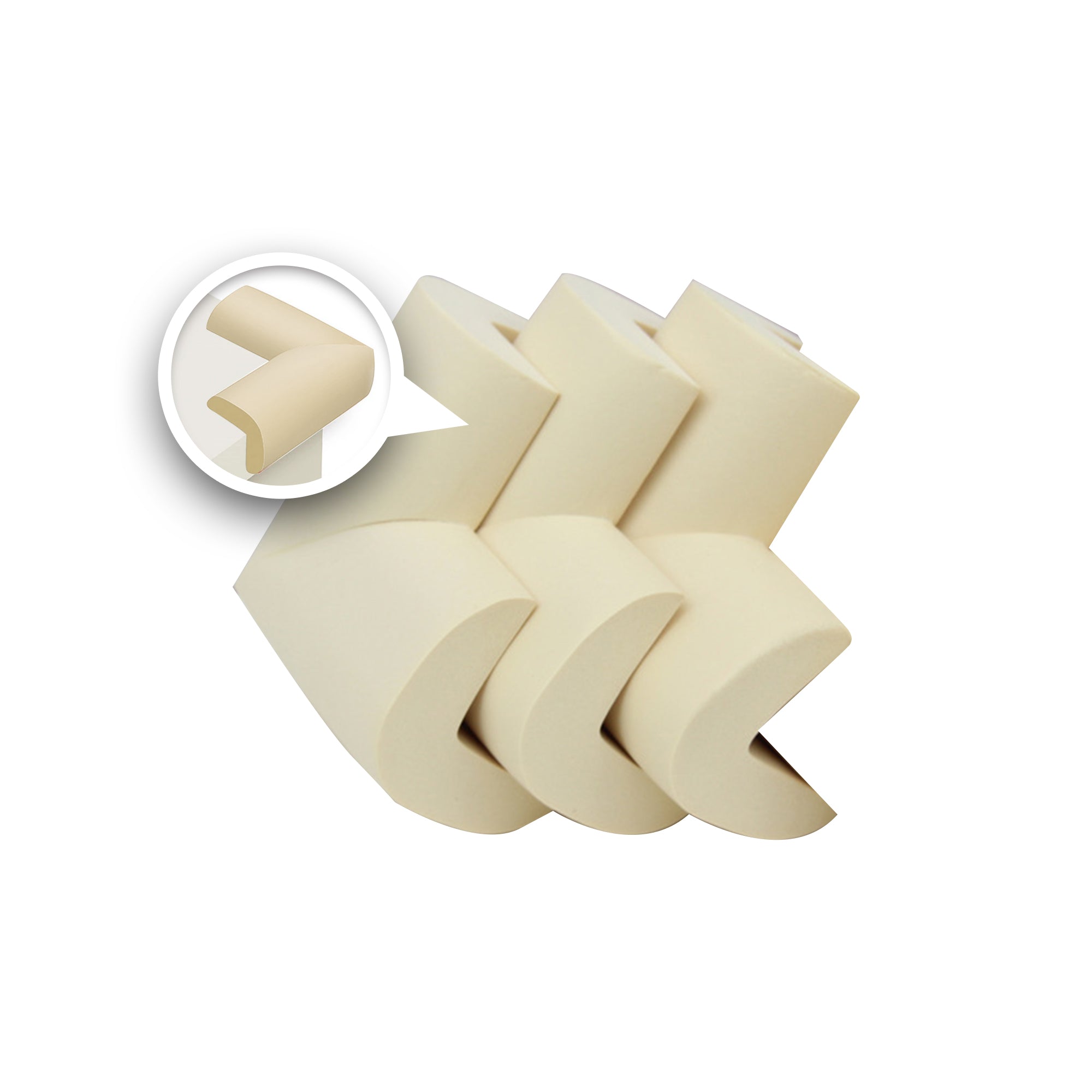 Acepunch 3Pcs L Shape Corner Anti-collision Corner Cover/Protector - AP1365