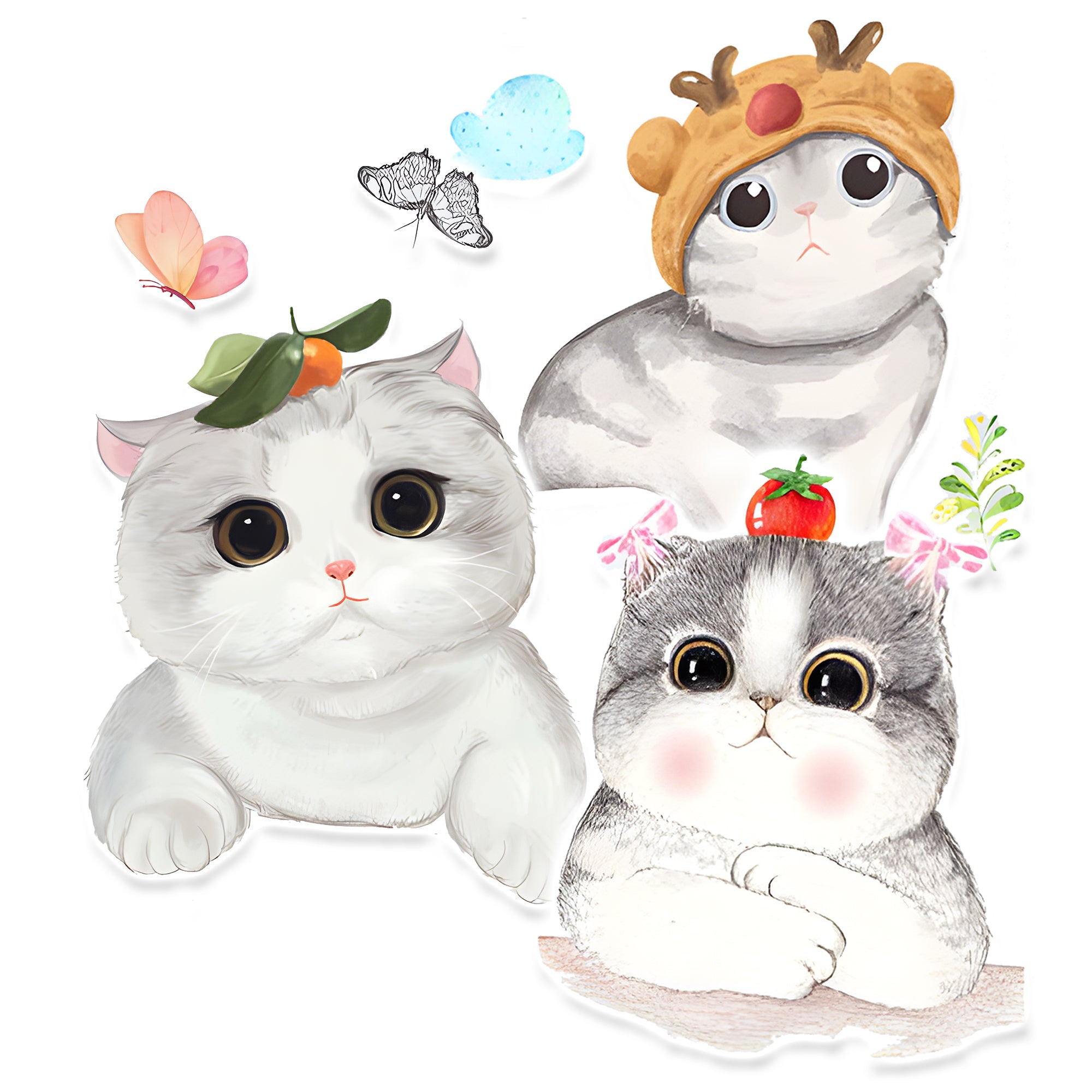 Playful High-Quality Print Toilet Lid Decoration Sticker - MO30017