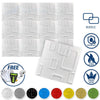 Acepunch Textured PVC 3D Wall Panel Buckle Design - AP1209