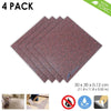 Arrowzoom PVC Vinyl Floor Tile Series Maroon Carpet Pattern 30 x 30 cm KK1175