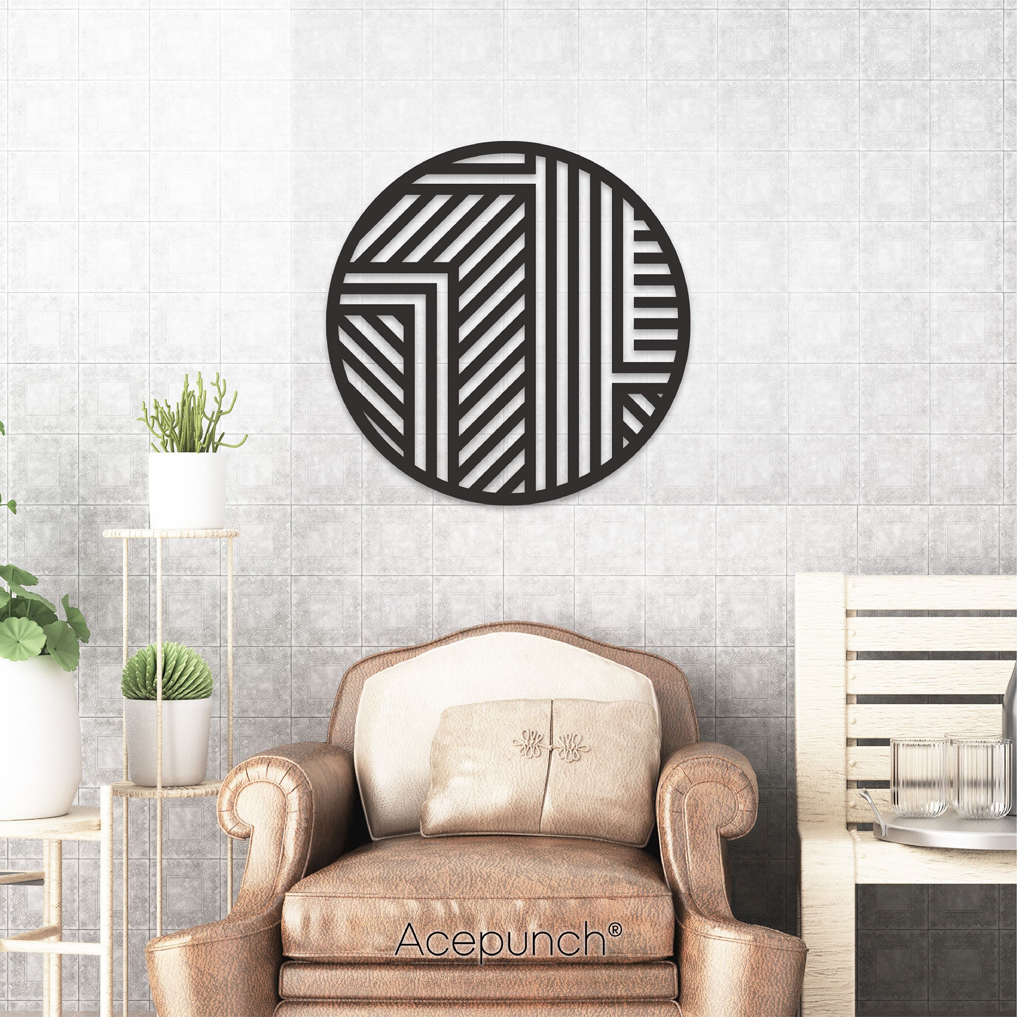 Acepunch Zen Wood Wall Art Decor AP1289