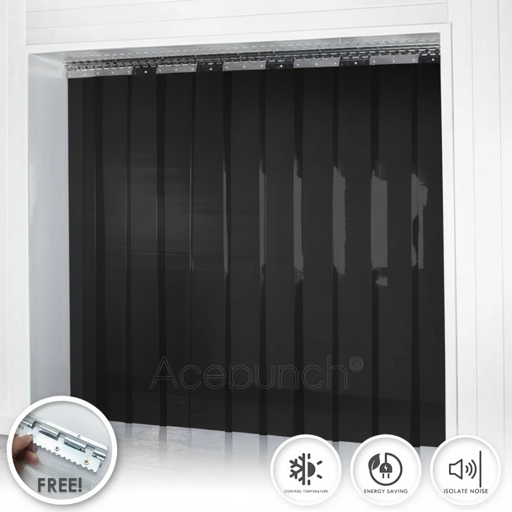 Acepunch 1mm Thick PVC Plastic Strip Curtain AP1173 AP1181