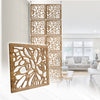 Acepunch Majestic Blossom Luxury Hanging Wooden DIY Curtain / Room Divider - AP1292