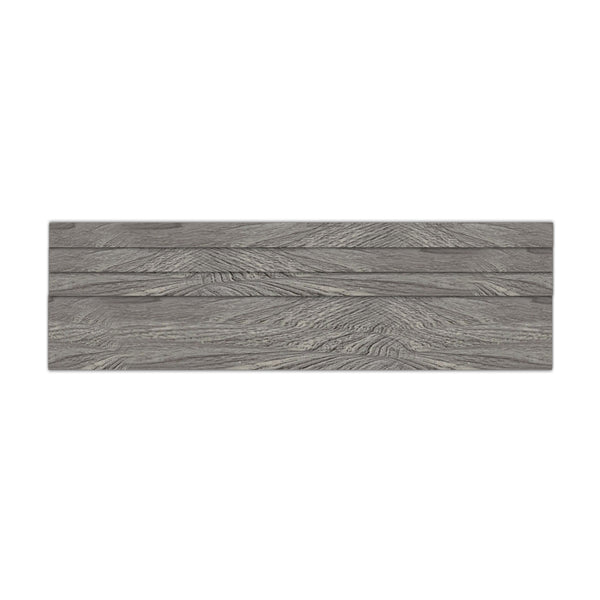 Acepunch Ash Wood Rubber Wall Self-Adhesive Textured Finish Premium Baseboard Trim - AP1376