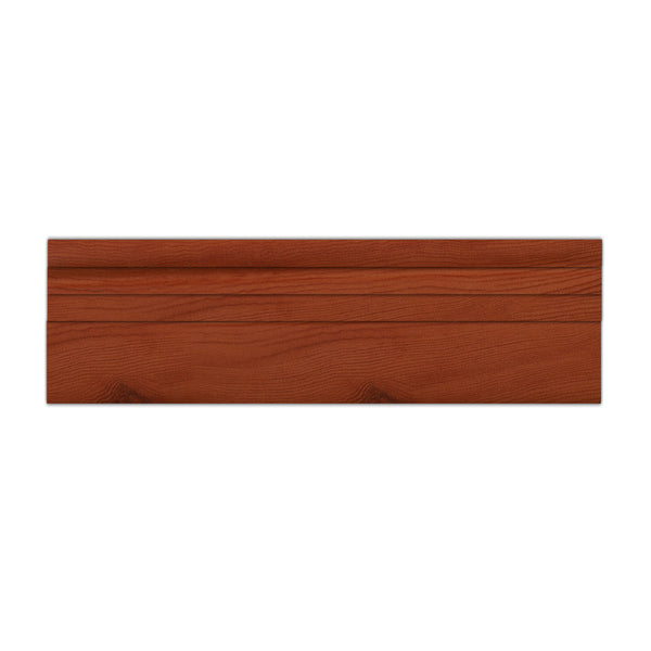 Acepunch Mahogany Rubber Wall Self-Adhesive Textured Finish Premium Baseboard Trim - AP1378