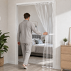 Acepunch PVC Magnetic Door Sliding Curtain With hook and Loop Tape AP1502