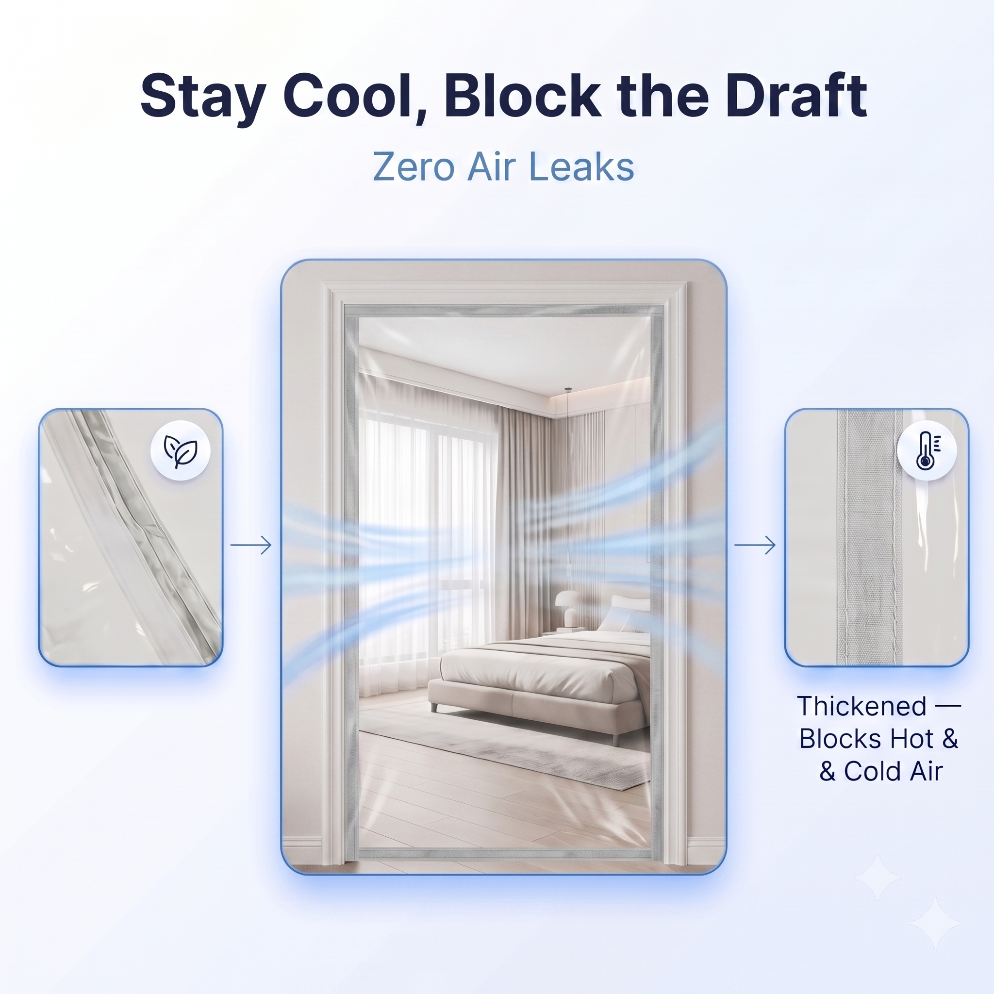 Acepunch PVC Magnetic Door Curtain AP1502